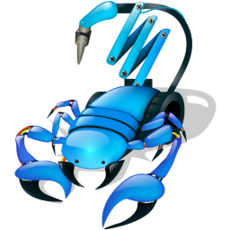 Scorpio Robot Shadow Icon 256x256 png